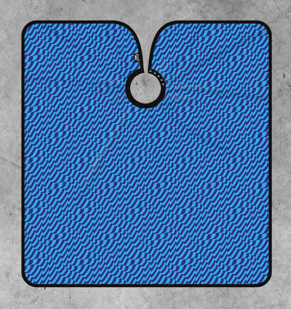 PSYCHEDELIC BLUE CAPE