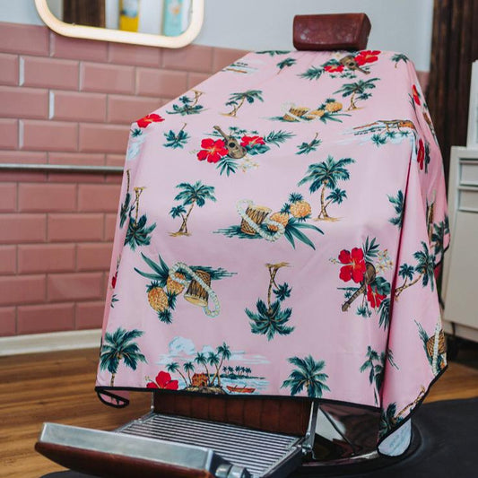 Cape Gang - Aloha Barber Gown - Pink
