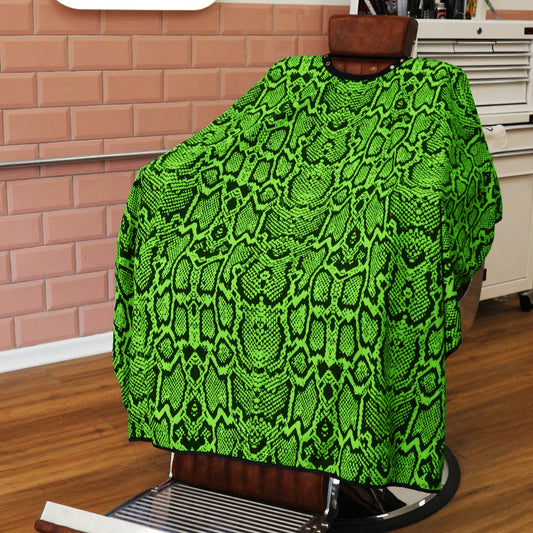 Cape Gang - Green Snake Print Cape - Green