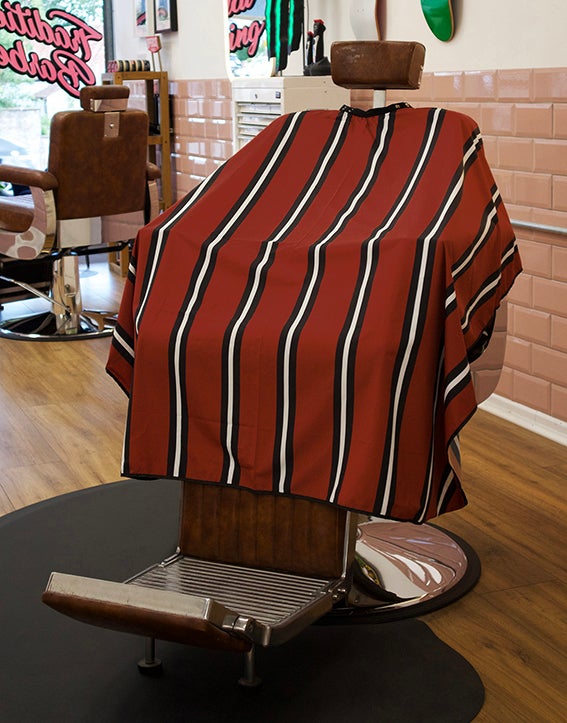 MOD STRIPE CAPE