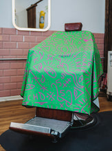 Load image into Gallery viewer, GREEN PRISON STYLE TATTOO COLLAB CAPE

